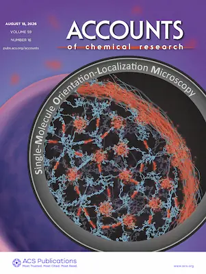 Single-fluorogen sensing and single-molecule orientation-localization microscopy enable high-dimensional chemical imaging in complex systems. This illustration depicts how single fluorogens reveal network fluid architectures within biomolecular condensates, with dynamic hubs and spokes that are often invisible to conventional ensemble measurements. Image credit: Yuanxin Qiu.