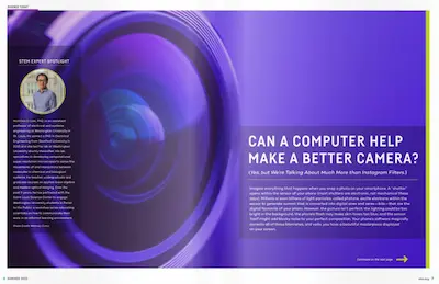Can a Computer Help Make a Better Camera?