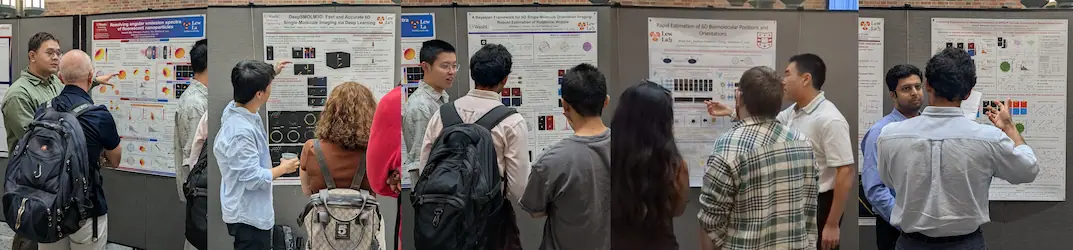 The Lew Lab presents posters at the 7th Midwest Single Molecule Workshop