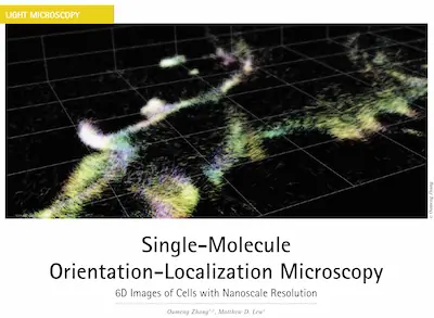 Single-Molecule Orientation-Localization Microscopy article screenshot